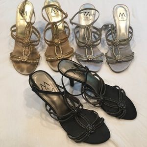 Martinelli rhinestone heels